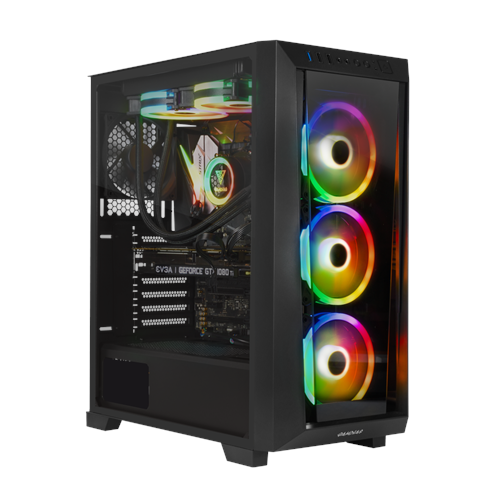 GAMDIAS TALOS M1 Elite, 1600W, Tempered Glass, ARGB, ATX, Professional GAMING KASA