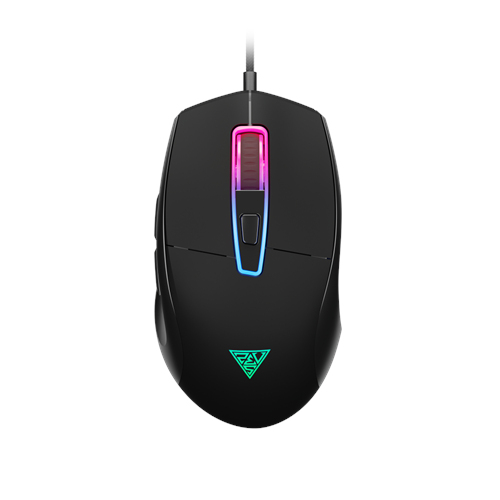 GAMDIAS ZEUS M5, RGB Aydınlatma, USB Kablolu, 7 Programlanabilir Buton, Gaming Mouse, 12.800 DPI, Siyah