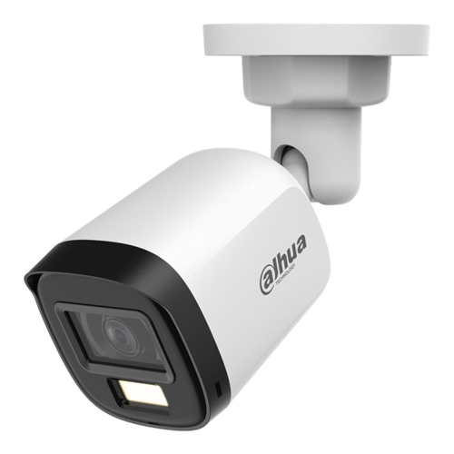 DAHUA HAC-B1A51-U-IL-A-0360B, 5Mpix, 3.6mm Lens, 30 Mt Gece Görüşü, Smart Dual Light, Dahili Mikrofon, Bullet Kamera