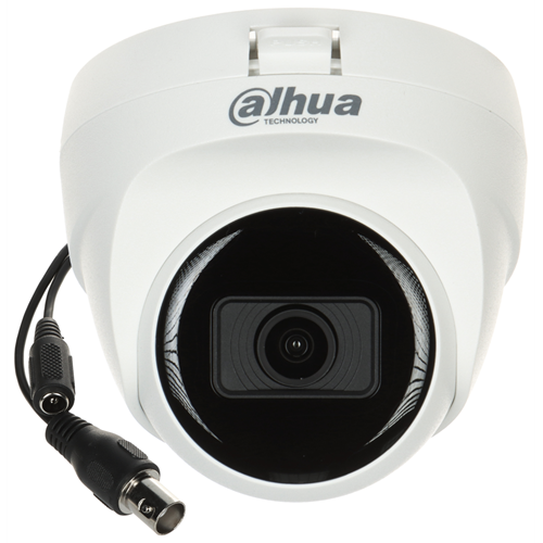 DAHUA HAC-T1A21P-U-A, 2Mpix, 2.8mm Lens, 25 Mt Gece Görüşü, Dahili Mikrofon, Dome Kamera