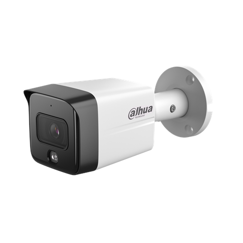DAHUA IPC-HFW1431TC1-SA, 4Mpix, 3,6mm Lens, SD Kart, Starlight, H265+, Dahili Mikrofon, 30Mt Gece Görüşü, IP67, PoE Bullet IP Kamera