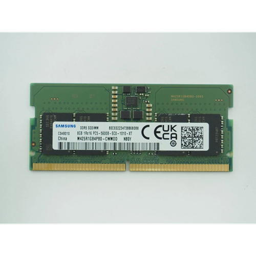 Samsung SAMSO5600/8, 8GB, DDR5, 5600MHz, CL46, 1.1V Notebook Ram (M425R1GB4PB0-CWM0D)