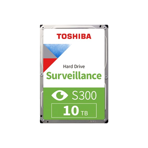 TOSHIBA S300 PRO, MD10ADA10TV, 3.5", 10TB, 512Mb 7200 Rpm, 7/24 Güvenlik HDD (Türkiye Distribütörü Garantili)