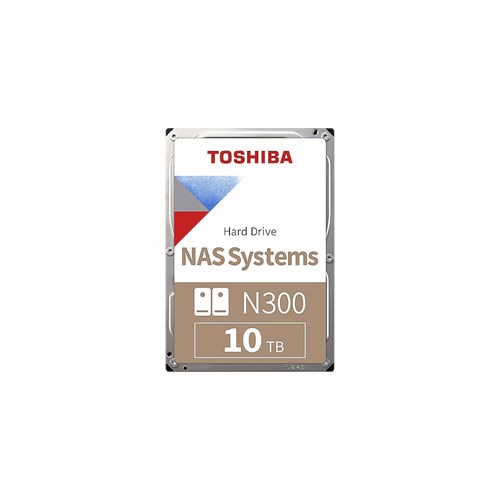 TOSHIBA N300, MN10ADA10TS, 3.5", 10TB, 512Mb 7200 Rpm, SATA3, 7/24 NAS, SERVER, HDD (Türkiye Distribütörü Garantili)