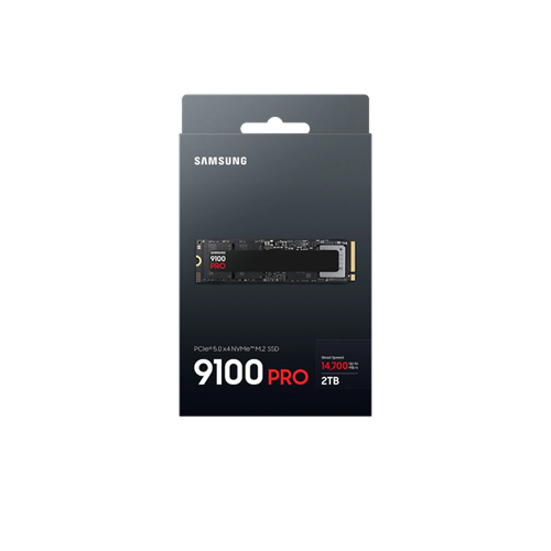 SAMSUNG MZ-VAP2T0BW, 9100 PRO, 2TB, 14700/13400, Gen5, NVMe PCIe M.2 2280, SSD (Türkiye Distribütörü Garantili)