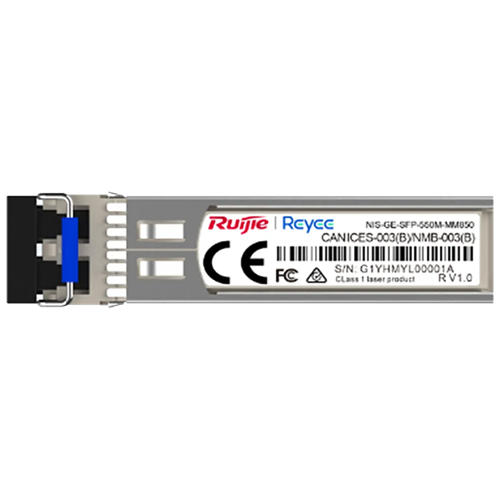 RUIJIE NIS-GE-SFP-550M-MM850, 850nm, 500mt, Multimode SFP Modül
