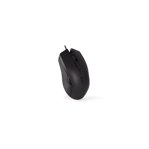 A4 TECH OP-760, Siyah, V-Track, 1000dpi, 3 Buton, Usb Kablolu, Optik Mouse