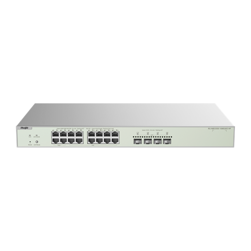 RUIJIE REYEE RG-NBS3300-16MG4XS-HP 16 Port GigaBit PoE, 370W, 4Port SFP, L2 Yönetilebilir Switch Metal Kasa
