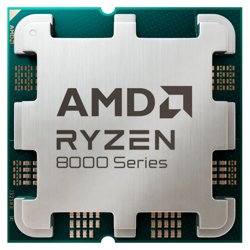 AMD RYZEN 7 8700F 8 Core, 4,10-5.00GHz, 16Mb Cache, 65W, AM5 Soket, TRAY, (Dahili Grafik YOK, Fan YOK)