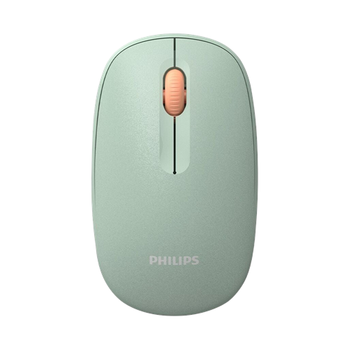 PHILIPS SPK7318E, Yeşil, USB Nano 2,4Gh Kablosuz, 1600dpi, Optic, Sessiz Click, 3 Tuşlu, Mouse