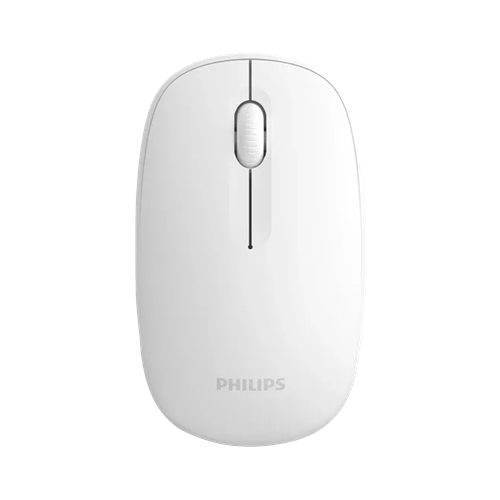 PHILIPS SPK7318W, Beyaz, USB Nano 2,4Gh Kablosuz, 1600dpi, Optic, Sessiz Click, 3 Tuşlu, Mouse