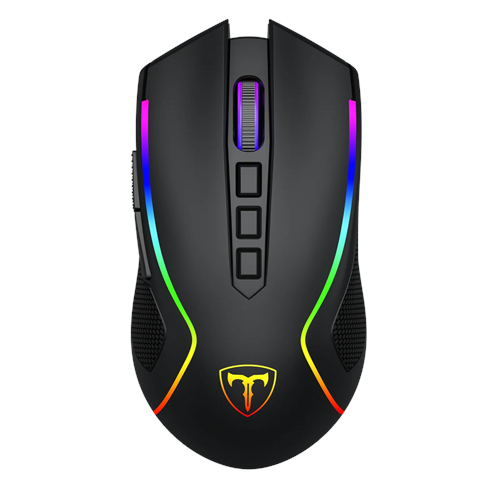 T-DAGGER T-TGM209-WL, Darkangel Wireless, Programlanabilir RGB Backlight, 8 Buton, USB Kablolu, WiFi 2.4Ghz, Bluetooth, 12.80DPI, Gaming Mouse