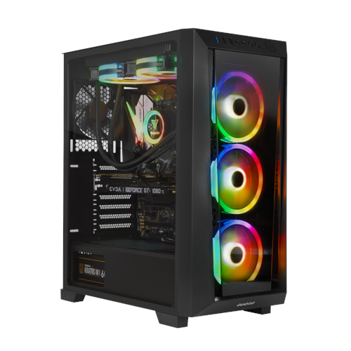 GAMDIAS TALOS M1 Elite, 850W, 80+ Bronze, Tempered Glass, ARGB, ATX GAMING KASA