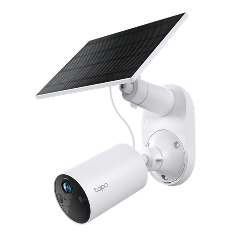 TP-LINK Tapo TC82 KIT (C410 KIT), 2K, 3,0Mpix, Dış Mekan, IP65, WiFi, 9Mt. Renkli Gece Görüşü, İki Yönlü Ses, Güneş Enerjili Güvenlik Kamerası Kiti