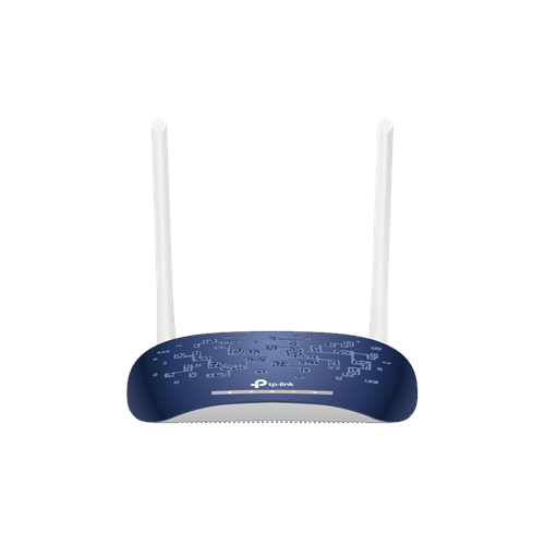 TP-LINK TD-W9960, 4 Port, 2.4Ghz Wifi, 300Mbps, 2xAnten, VDSL2, ADSL2+ MODEM