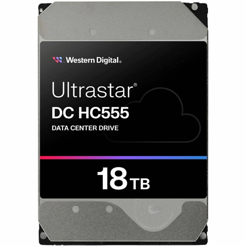 WD ULTRASTAR, WUH722018CLE6L4, 3.5", 18TB, 512Mb, 7200 Rpm, 7/24 Enterprise, DATA CENTER-GÜVENLİK-NAS-SERVER, HDD (DC HC555) (0B48723) (Türkiye Distribütörü Garantili)
