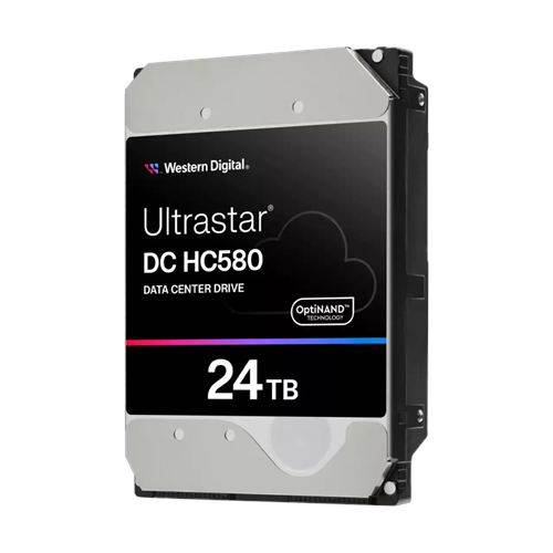 WD ULTRASTAR, WUH722424ALE6L1, 3.5", 24TB, 512Mb, 7200 Rpm, 7/24 Enterprise, DATA CENTER-GÜVENLİK-NAS-SERVER, HDD (DC HC580) (0F62795) (Türkiye Distribütörü Garantili)