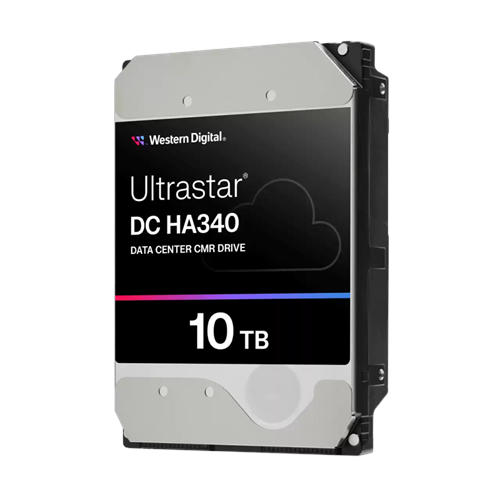 WD ULTRASTAR, WUS721210BLE6L4, 3.5", 10TB, 512Mb, 7200 Rpm, 7/24 Enterprise, DATA CENTER-GÜVENLİK-NAS-SERVER, HDD (DC HC340) (0B47062) (Türkiye Distribütörü Garantili)