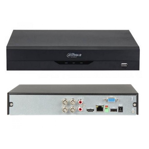 DAHUA XVR5104HS-5M-I3, 4Kanal, 5Mpix, H265+, 1 HDD Desteği, 5in1 DVR Cihazı