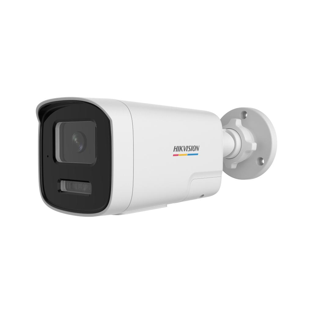 HIKVISION DS-2CD1T47G2H-LIUF/SL 4Mpix, 2,8mm Lens, H265+,50Mt Gece Görüşü, Colorvu, SD Kart,Dahili Mikrofon, PoE, Bullet IP Kamera