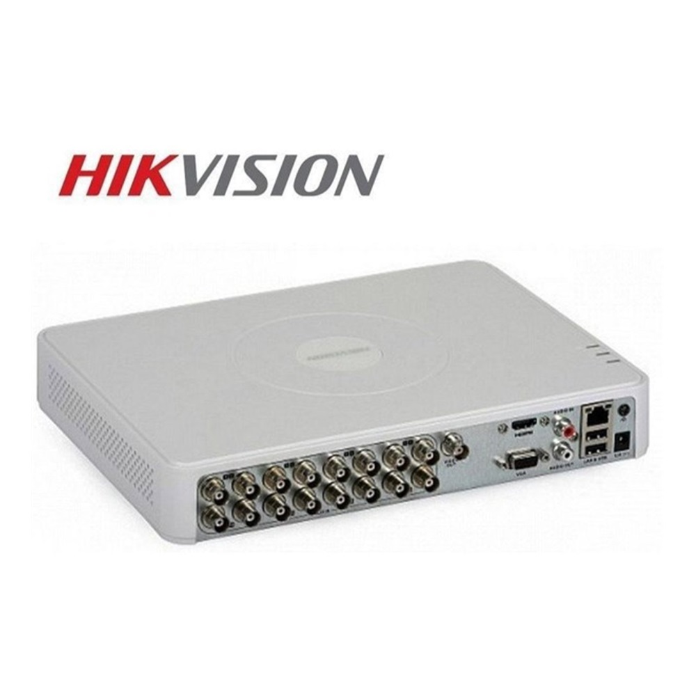 HIKVISION DS-7116HGHI-K1, 16Kanal, 2Mpix, H265 Pro+, 1 HDD Desteği, 5in1 DVR Cihazı
