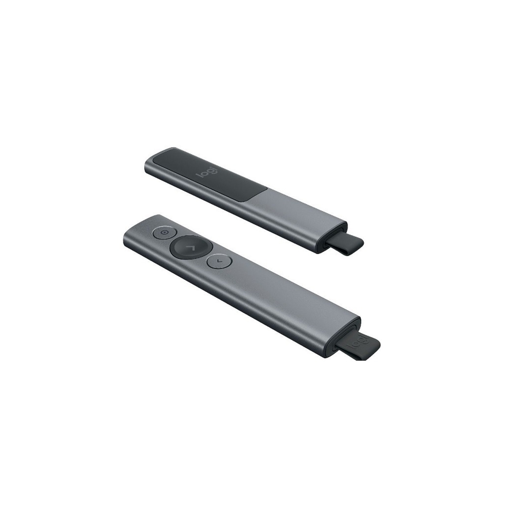 LOGITECH 910-004861, Spotlight Wireless Presenter, Sunum Cihazı (Gri)