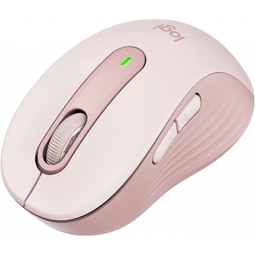 LOGITECH 910-006254, M650 Signature, Rose, Sağ El, USB Nano 2,4G Kablosuz, 4000dpi, Optik, 5 Tuşlu, 24ay Pil Ömrü, Sessiz Mouse