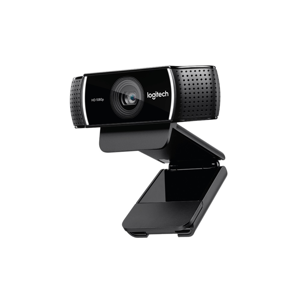 LOGITECH 960-001088, C922, PRO Strem 1080p/30 fps, Otomatik Işık Düzeltimi, Dahili Çift Mikrofonlu, Full HD, Webcam