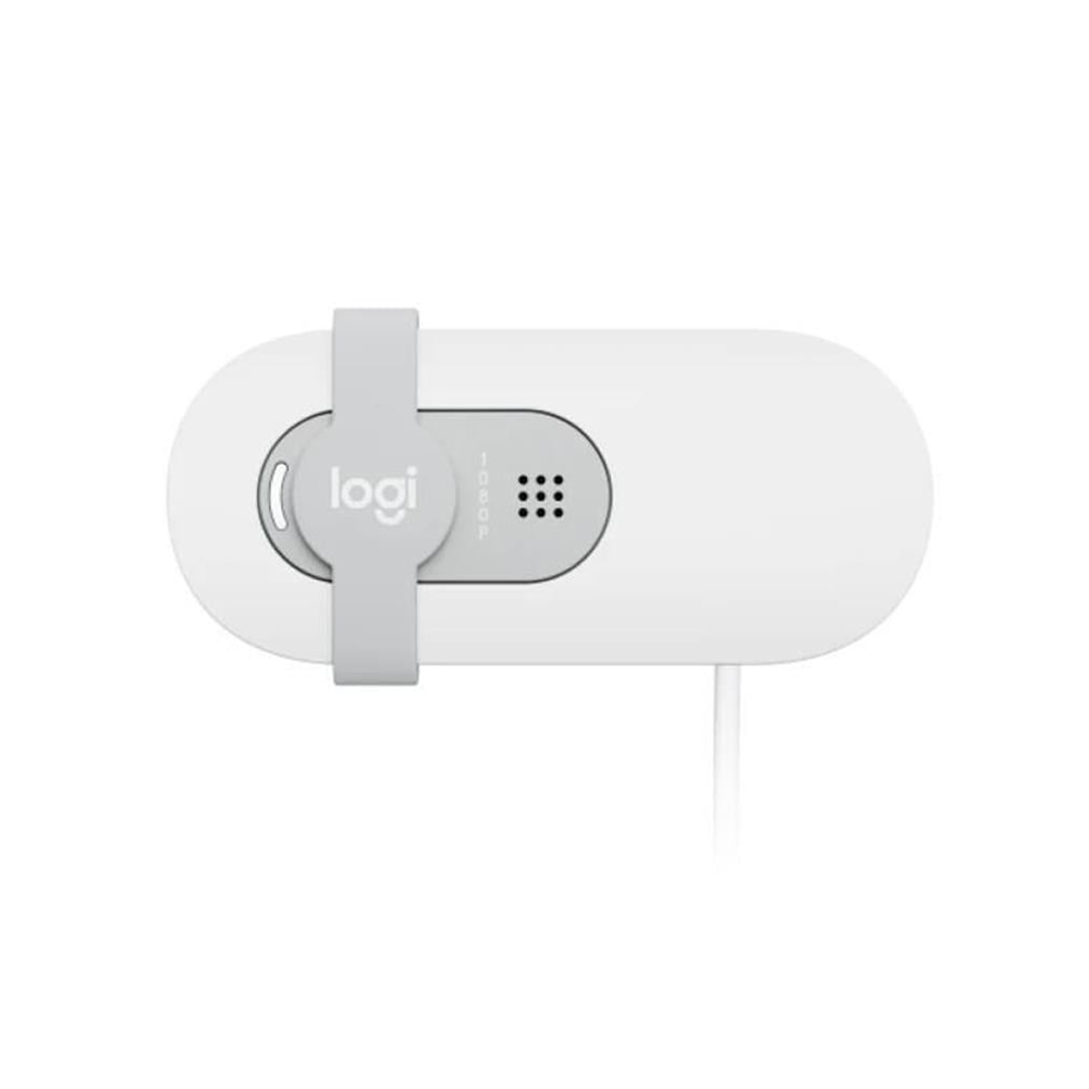 LOGITECH 960-001617, BRIO 100 WCM V-U0072, Full HD, Dahili Mikrofonlu, Beyaz Webcam