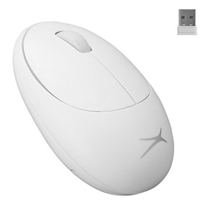 Altec Lansing ALBM7335, Beyaz, 2.4GHz USB, 1200DPI, Kablosuz Optik Mouse