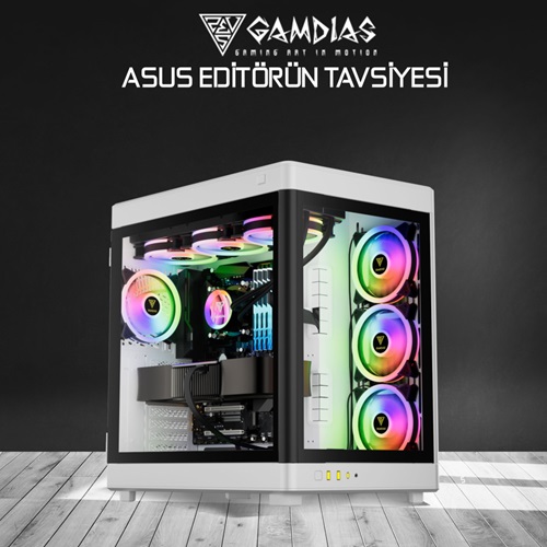 ASUS EDİTÖRÜN TAVSİYESİ, Ultra 7-265KF, 32Gb DDR5 Ram, 1Tb NVMe SSD, 8Gb GDDR6 RTX4060 Ekran Kartı, 850W Kasa, Free Dos GAMING TAVSİYESİ