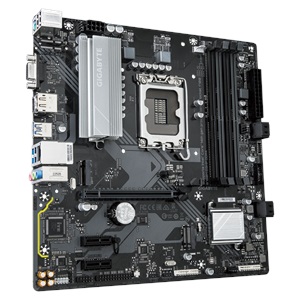 GIGABYTE B760M D3HP DDR4, 4xDDR4, 2xM.2, DP, HDMI, VGA, 12-13.14.Nesil, LGA1700 Soket, Anakart