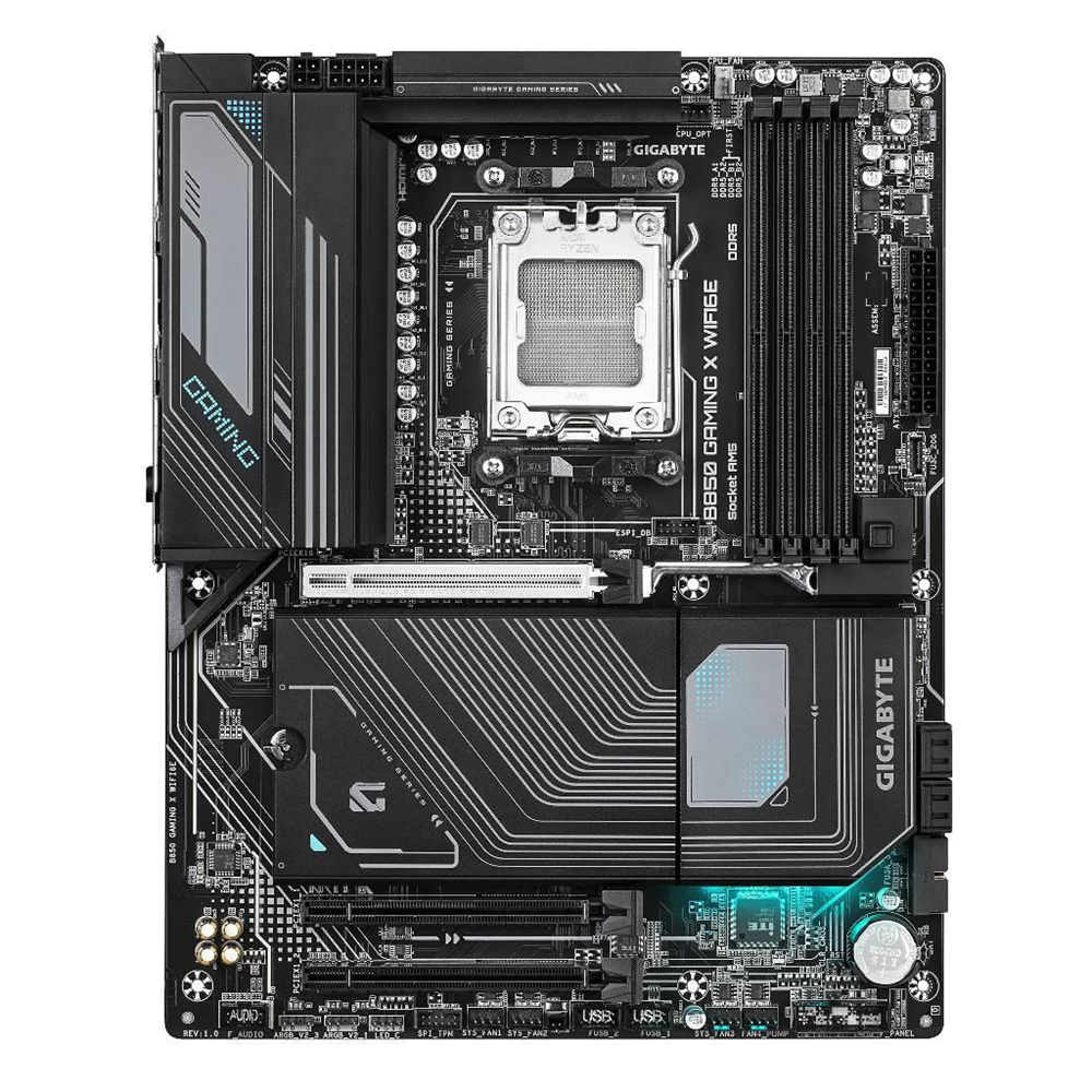 GIGABYTE B850 GAMING X WIFI6E, 4xDDR5, 3xM.2, DP, HDMI, Type-C, Wi-Fi6E, Bluetooth 5.3, AM5 Soket GAMING Anakart