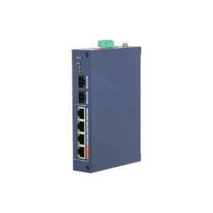 DAHUA CHS4206-4ET-60, 4 Port, Megabit, PoE 60W, 2 Port SFP, Cloud Yönetilebilir, Switch