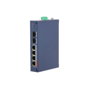 DAHUA CHS4206-4GT-60, 4 Port, Gigabit, PoE 60W, 2 Port SFP, Cloud Yönetilebilir, Switch