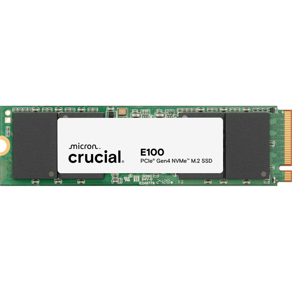 CRUCIAL CT1000E100SSD8, E100, 1TB, 5000/4500, Gen4, NVME PCIe M.2 2280, SSD