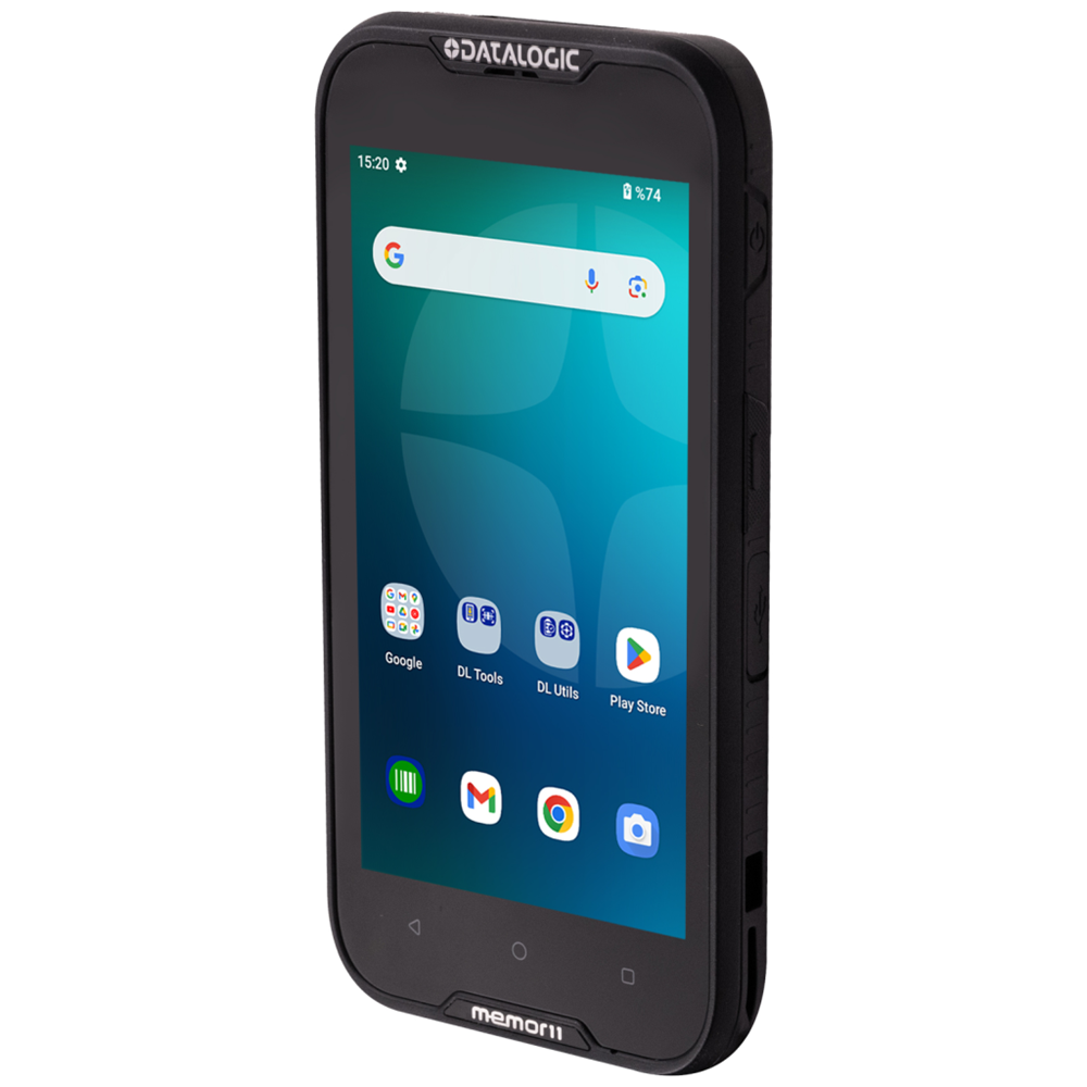 DATALOGIC Memor 11, Android 13, WiFi, Bluetooth, 5" Dokunmatik Ekran, 4 GB RAM, 32GB ROM, 2D Karekod, EL Terminali (Kılıf yok)
