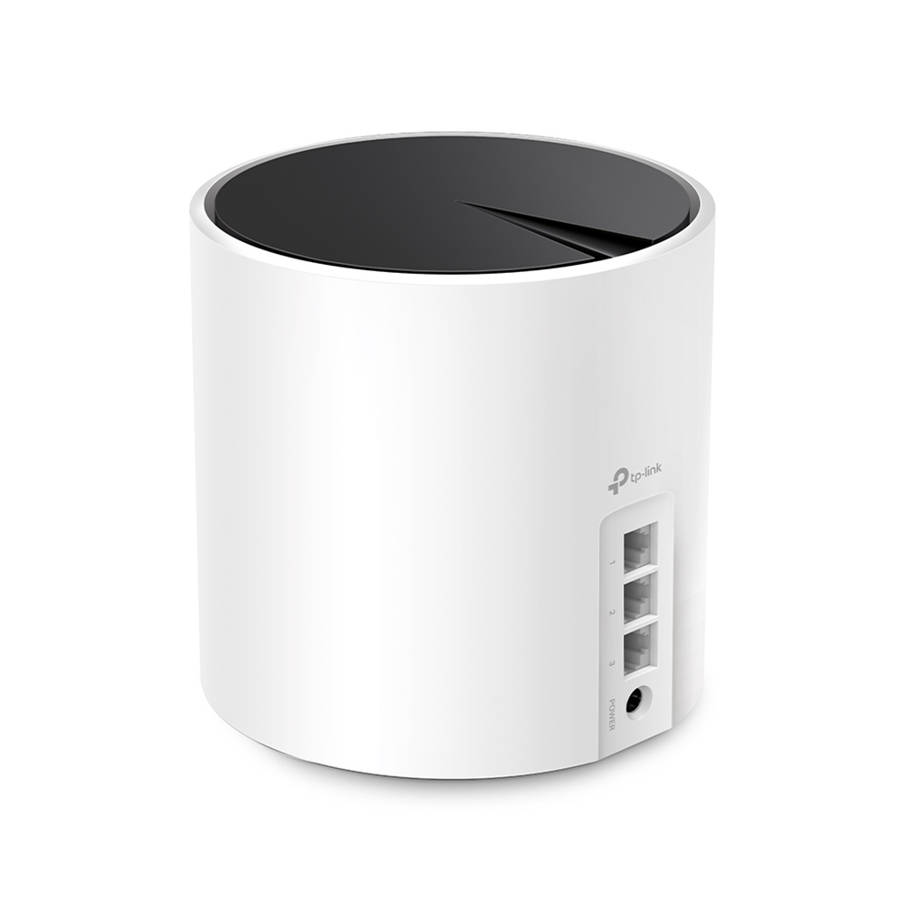TP-LINK DECO-X55, AX3000, Üçlü Mesh, 3000Mbps, Dual Band, WiFi6, 3Port Gigabit Lan, 600m2 Çekim Alanı, Router, Geniş Alan İnternet Ağı Sağlayıcısı