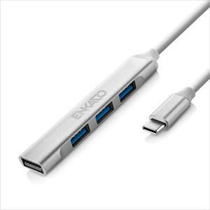 ENKADO EKD-TP50, Type-C to 3xUSB 2.0, 1xUSB 3.0, Metal, USB HUB
