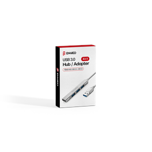 ENKADO EKD-UH60, USB3.0 to 3xUSB 2.0, 1xUSB 3.0, Metal, USB HUB