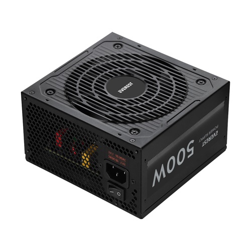 EVEREST EPS-500A, 500W, 12cm Fan, ATX, GAMING Power Supply (PSU) Bulk