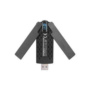 EVEREST EWA1800, 1800Mbp, 2.4Ghz ve 5Ghz Dual Band, WIFI 6, 2x3.5dbi Anten, USB3.0, WIRELESS ETHERNET