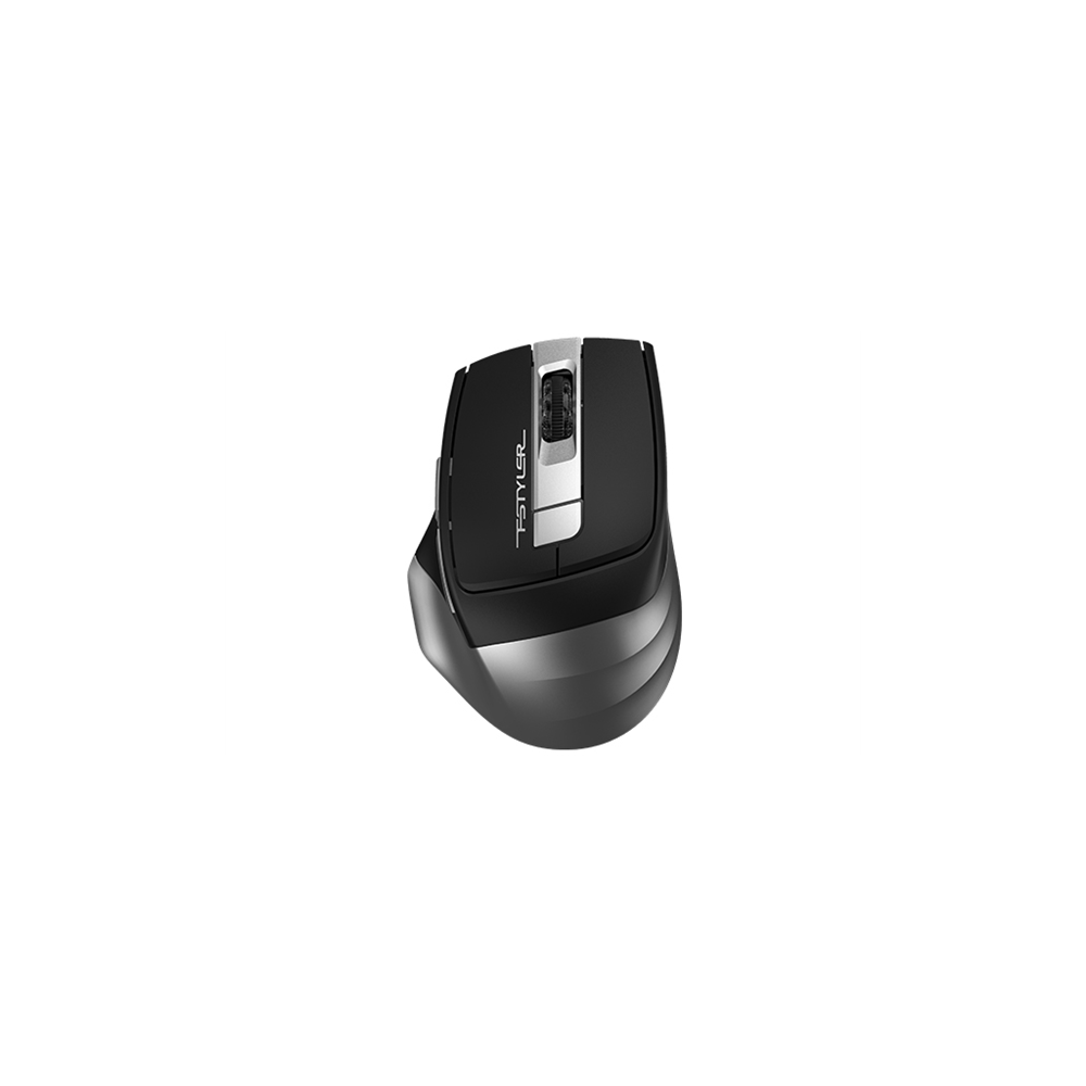 A4 TECH FB35S, Grey, FSTYLER, BLUETOOTH, 2,4Ghz Kablosuz, Optik Mouse, 10-15Metre, 6 Buton, Nano Alıcı