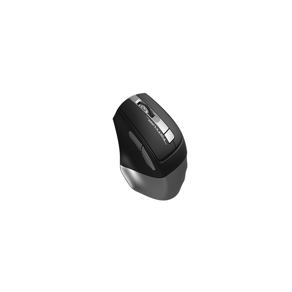 A4 TECH FB35S, Grey, FSTYLER, BLUETOOTH, 2,4Ghz Kablosuz, Optik Mouse, 10-15Metre, 6 Buton, Nano Alıcı