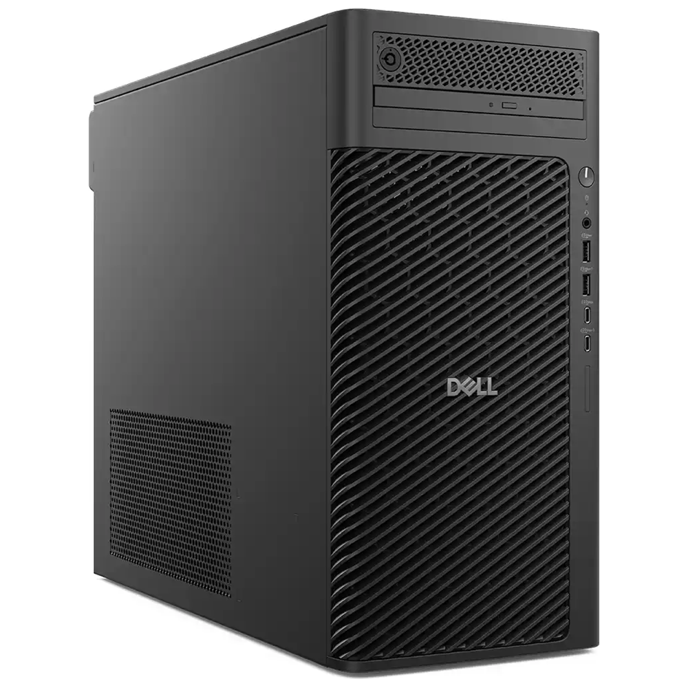 DELL Pro Max Tower T2, FCT2250-7, Ultra 7 265K, 32Gb DDR5 Ram, 1Tb SSD, 16Gb NVidia RTX 2000 ADA Ekran Kartı, Windows11 Pro, Tower İş İstasyonu