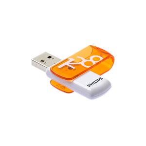 PHILIPS FM12FD05B, 128GB, USB 2.0, Vivid, Turuncu, Flash Disk