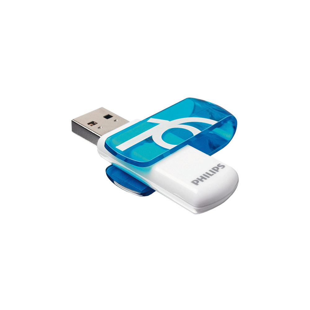 PHILIPS FM16FD05B, 16GB, USB 2.0, Vivid, Okyanus Mavisi, Flash Disk