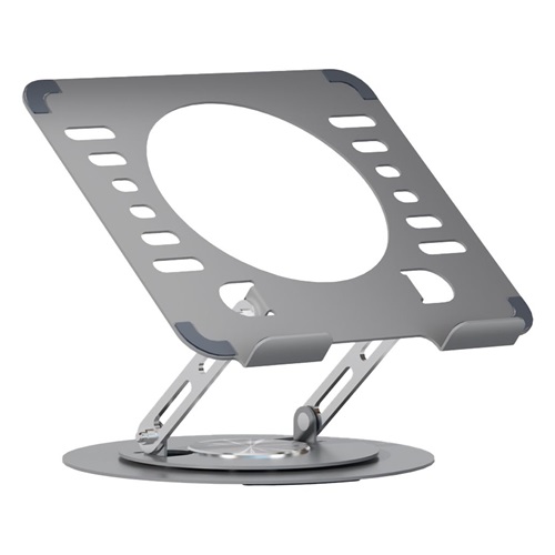 FRISBY FNC-5175ST, 10"-15.6" Taşınabilir, Katlanır, Notebook Standı, Ayarlanabilir Yükseklik, Alüminyum (Gümüş)