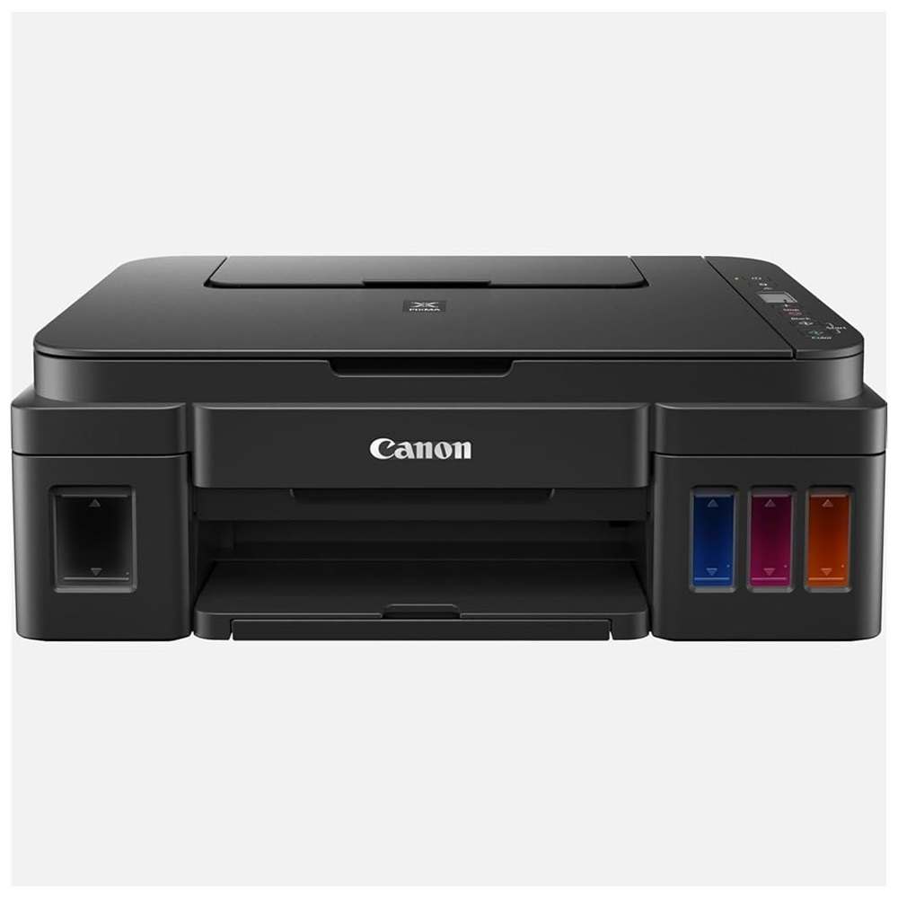 CANON PIXMA G2410, Renkli, Mürekkep Tanklı, Yazıcı, Tarayıcı, Fotokopi +1 Şişe Siyah Mürekkep Hediye