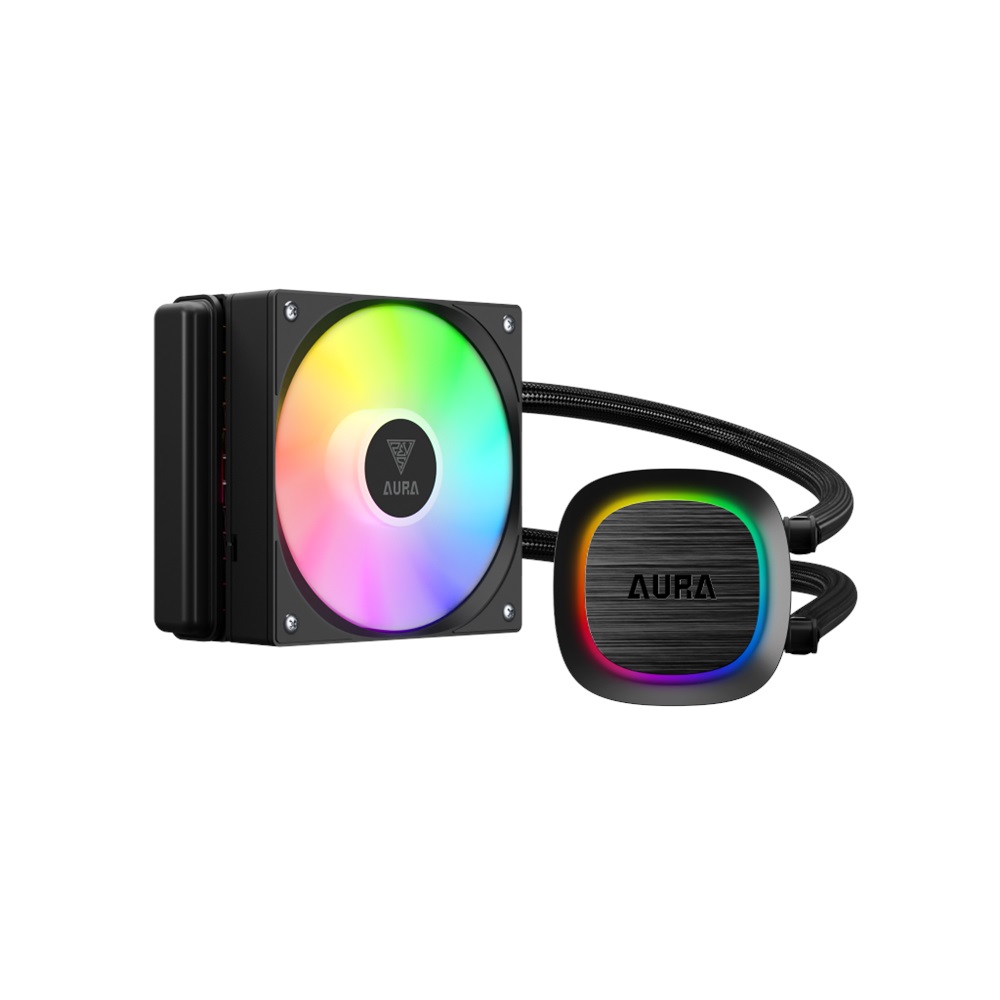 GAMDIAS AURA GL120 V2, 120mm, RGB, 1 Fanlı, CPU Sıvı Soğutma